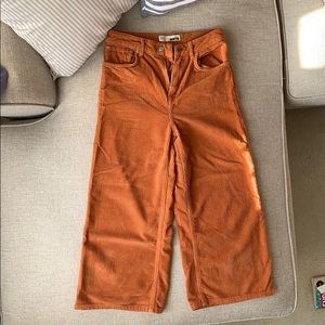 70’s Style, Wide Leg Corduroy Pants